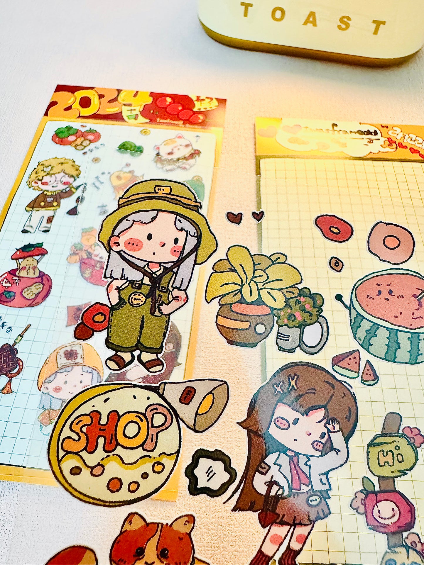 Go-Out-Play Sticker Sheet